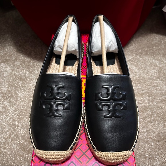 Tory Burch Everly Leather Espadrille - Picture 1 of 7